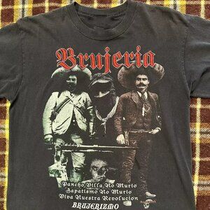 Vintage Brujeria Band Rock Tour T-Shirt, Short Sleeve Concert Tee 51